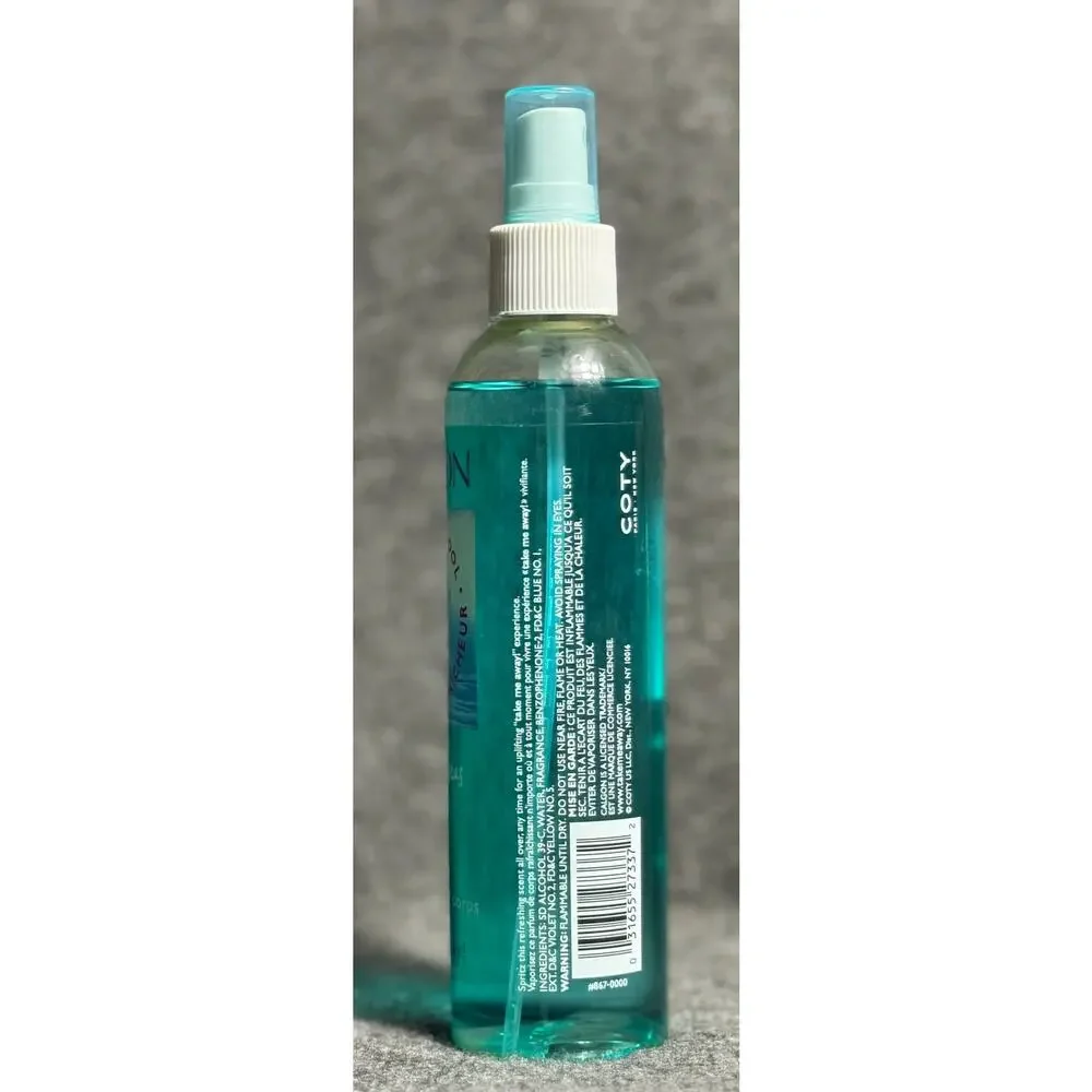 Calgon After Bath A Wave of Cool Turquoise Seas Body Mist 8oz